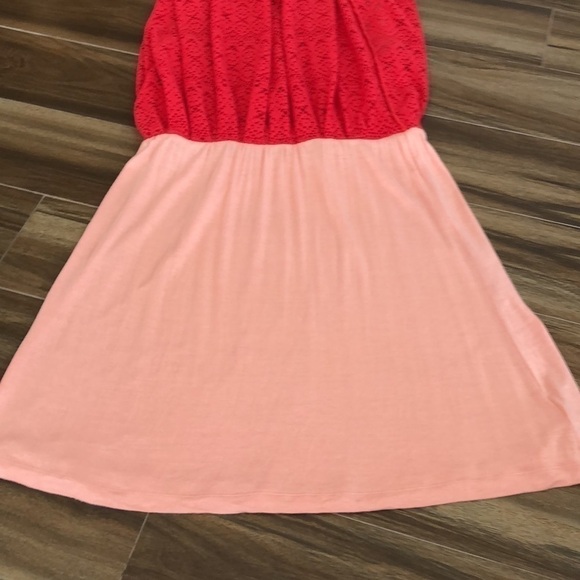 Postmark by Anthropologie Red Cotton Lace Eyelet Dress, S - Picture 9 of 13